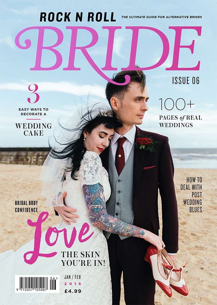 rocknrollbride magazine issue 6 cover