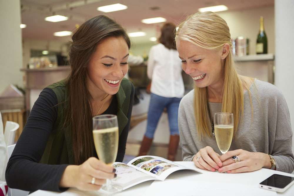 the national wedding show champagne