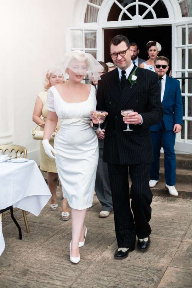 Marilyn Monroe  & Arthur Miller's Wedding (24)
