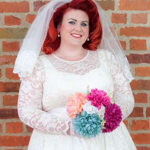 Retro homemade wedding (4)