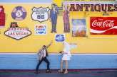 Tattooed, Vintage Vegas Elopement (16)