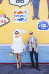 Tattooed, Vintage Vegas Elopement (18)