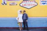 Tattooed, Vintage Vegas Elopement (20)
