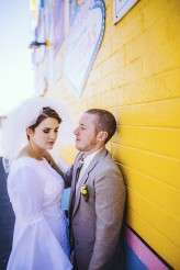 Tattooed, Vintage Vegas Elopement (24)