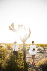 Tattooed, Vintage Vegas Elopement (60)