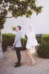 Tattooed, Vintage Vegas Elopement (9)