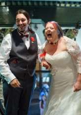 budget steampunk wedding (15)