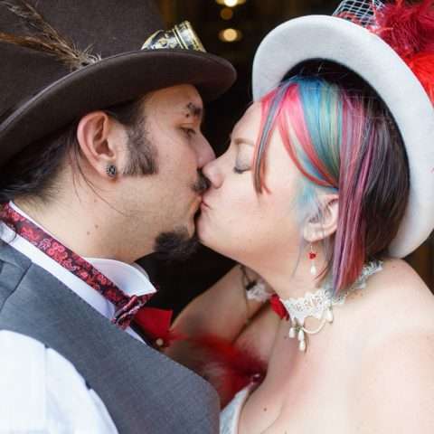 budget steampunk wedding (20)