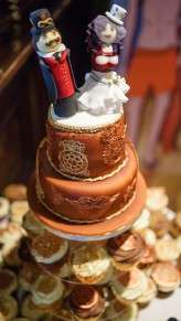 budget steampunk wedding (23)