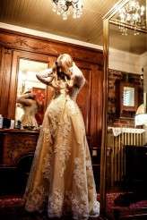 dark, woodland fairytale wedding (4)