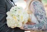 Glamorous Autumn Wedding with a Tattooed Bride and Groom (26)
