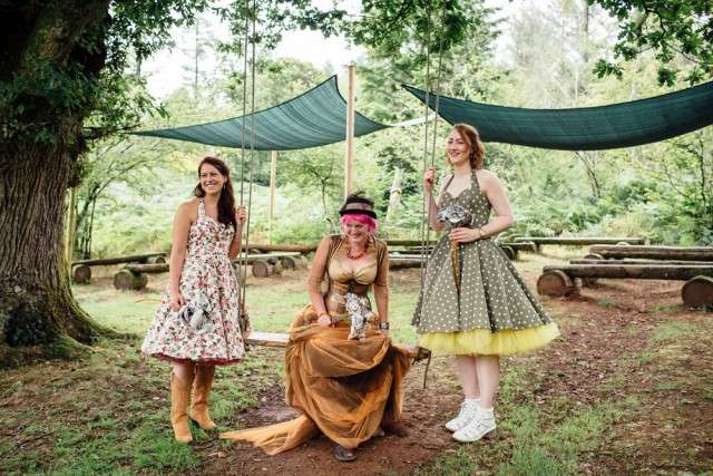 steampunk bridesmaid dresses