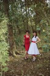 retro lesbian wedding Holland and Germany (34)