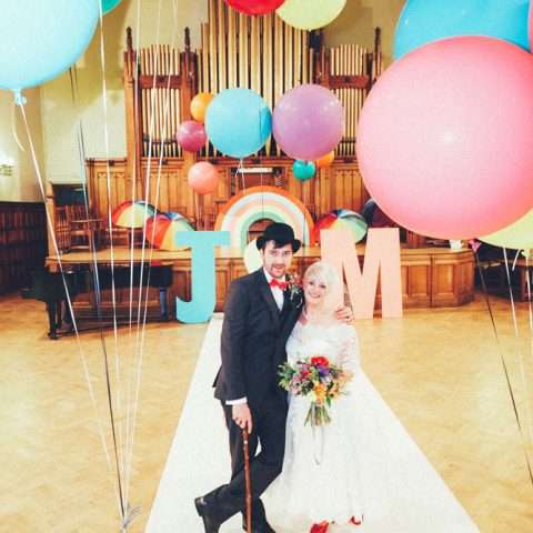 Colourful Cosatto Dont Tell the Bride Wedding (39)