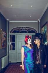 Mexican Day of the Dead Wedding on Halloween (101)
