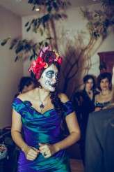 Mexican Day of the Dead Wedding on Halloween (99)