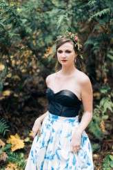 Woodland Nymph in a Black Wedding Dress (21)