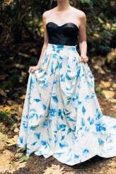 Woodland Nymph in a Black Wedding Dress (23)