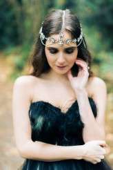 Woodland Nymph in a Black Wedding Dress (34)