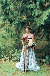 Woodland Nymph in a Black Wedding Dress (37)