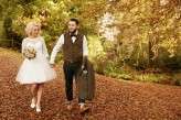 autumnal halloween wedding at a botanical gardens (26)