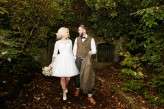 autumnal halloween wedding at a botanical gardens (30)