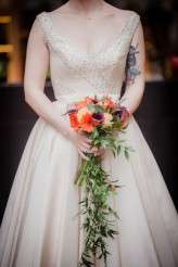 autumnal wedding tattooed bride (35)