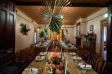 brass, pineapple, tropical deer hunter wedding (15)