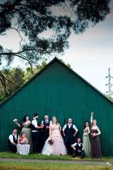 brass, pineapple, tropical deer hunter wedding (37)