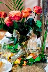 brass, pineapple, tropical deer hunter wedding (46)