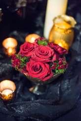 Glitzy Prohibition Era & Vaudeville Theatre Wedding (7)