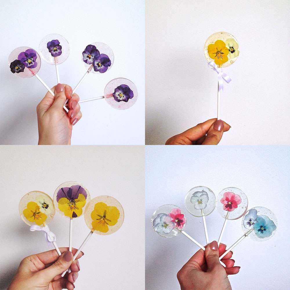 flower lolly