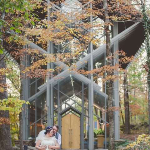 A Romantic Glass Chapel Ceremony (51)