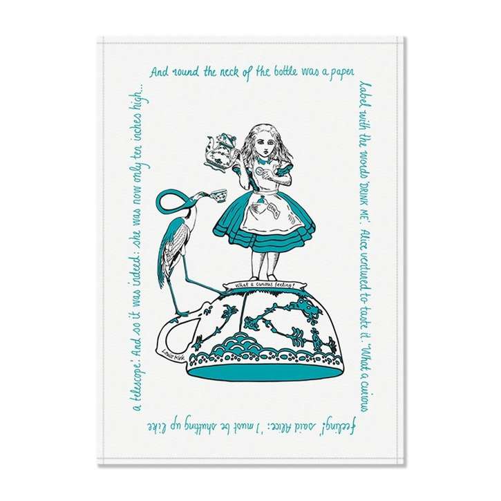 Avenida Home Alice in Wonderland Tea Towel