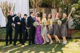 Magical Woodsy Fairytale Wedding & A Bride in a Purple Dress (11)