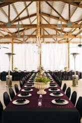 Magical Woodsy Fairytale Wedding & A Bride in a Purple Dress (17)