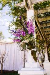 Magical Woodsy Fairytale Wedding & A Bride in a Purple Dress (32)