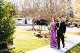 Magical Woodsy Fairytale Wedding & A Bride in a Purple Dress (35)