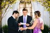 Magical Woodsy Fairytale Wedding & A Bride in a Purple Dress (37)