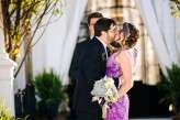Magical Woodsy Fairytale Wedding & A Bride in a Purple Dress (38)