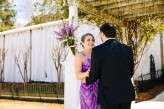 Magical Woodsy Fairytale Wedding & A Bride in a Purple Dress (4)