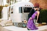 Magical Woodsy Fairytale Wedding & A Bride in a Purple Dress (46)