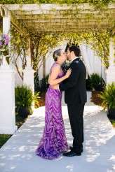 Magical Woodsy Fairytale Wedding & A Bride in a Purple Dress (5)