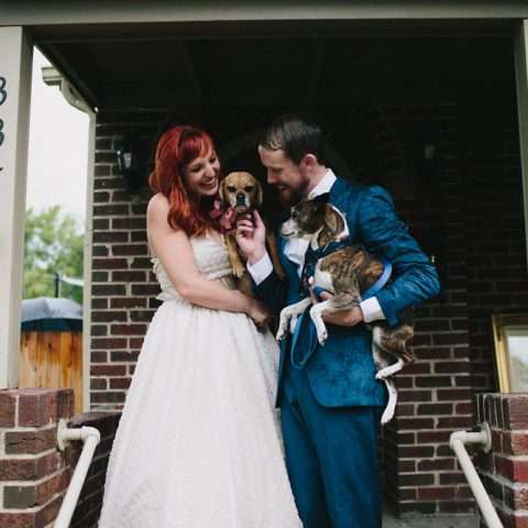 Retro Inspired Backyard & Amusement Park Wedding (32)