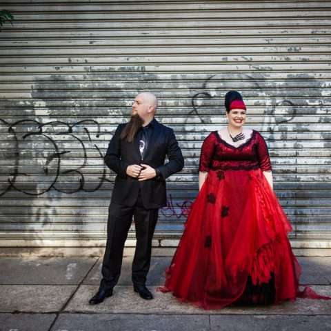 Skull Themed Wedding on Hallloween (13)