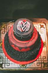 Skull Themed Wedding on Hallloween (25)