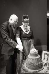 Skull Themed Wedding on Hallloween (32)