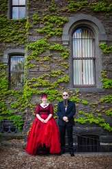 Skull Themed Wedding on Hallloween (7)