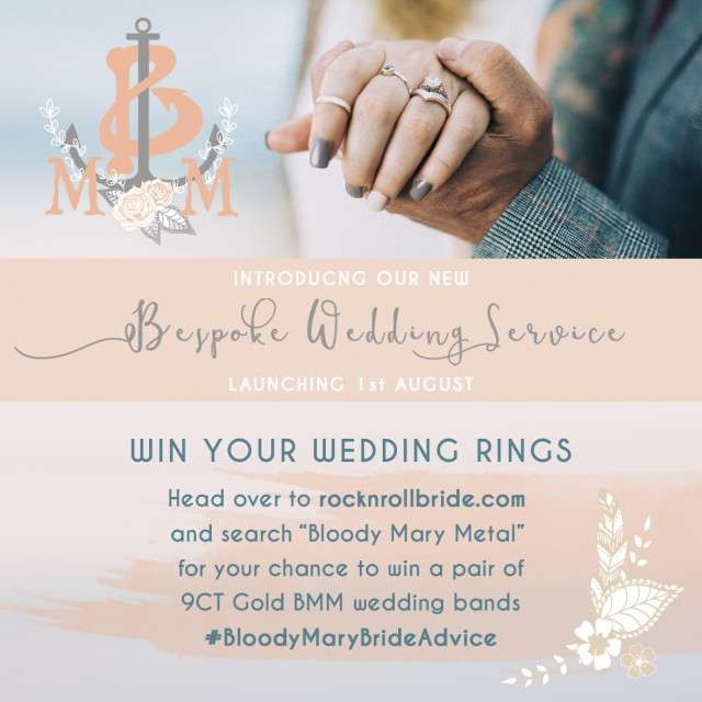 Bloody Mary Metal Launch a Bespoke Wedding Service! · Rock n Roll Bride