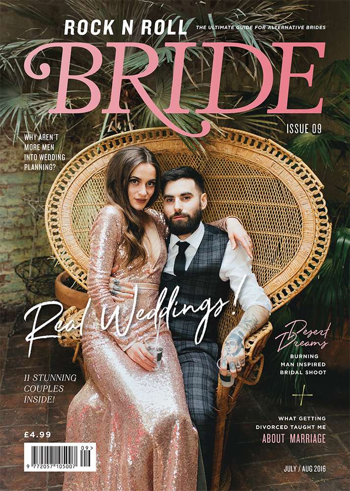 rocknrollbride magazine issue 9 cover